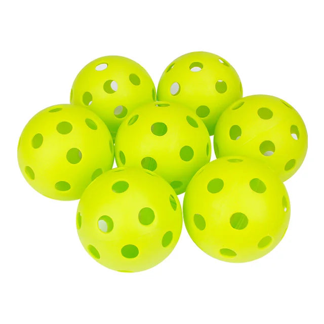 72mm Bright Green EVA Soft Baseballs 26 Holes Standard Size for Outdoor or Indoor Training Sports & Entertainment Product