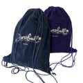 Custom Size Velvet Books Carrying Package Backpack Bags Flannel Tools Storage Backpack Bags