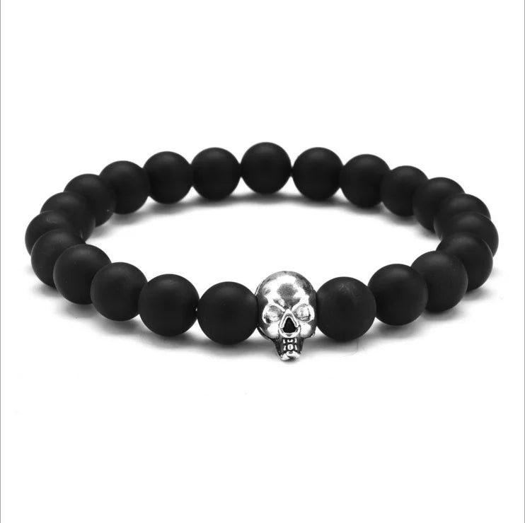 Hot Selling Natural Volcanic Stone Beads Stone Beads Inch Stretch Bracelet Jewelry