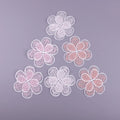 Deepeel AP513 Applique Accessories Flower Decorative Embroidery Applique Clothes Embroidery Patch