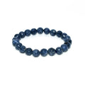 Factory Wholesale 6/8mm Natural Faceted Blue Ruby Bracelet for Women Men