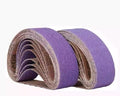 20pcs-set 50sets-carton 1/2" X 18" File Sanding Belts 40 60 80 100 320Grit Sander Belts for Metal Polishing