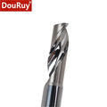 DouRuy 2A Wholesale High Precision CNC Aluminum Carbide Aluminum End Mills with Single Flute Router Bits Carbide Aluminum