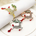 Cheap Price Christmas Napkin Table Napkin Ring Decorative New Year Napkin Rings For Christmas Crafts Gift