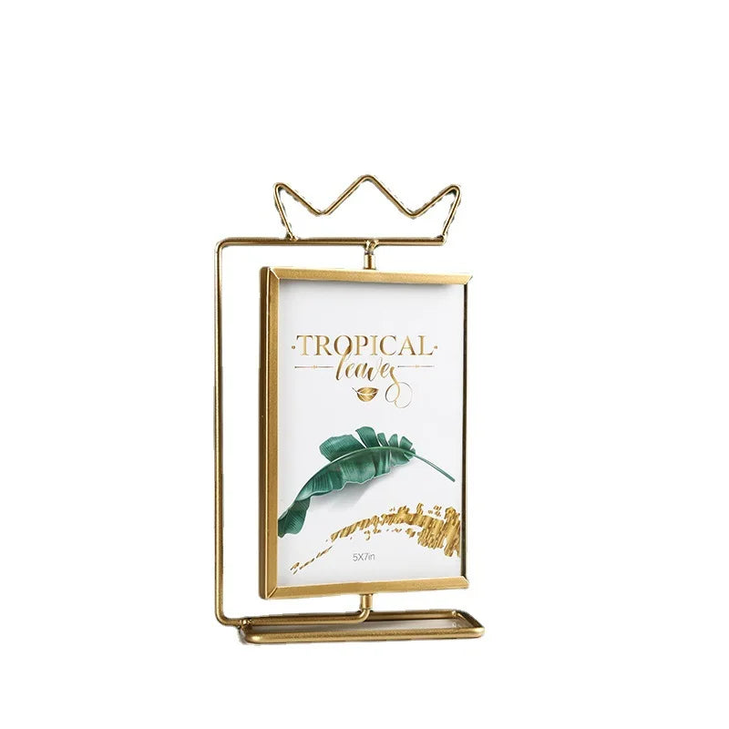 Simple Metal Photo Frame Table Decoration Picture Frames Home Decor