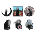 Alloy Anime Studio Ghibli No Face Enamel Pin Funny Miyazaki Hayao Brooch