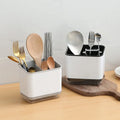 1PC Double Layer Detachable Multifunctional Chopsticks Storage Holder Spoon Fork Cutlery Drain Rack Organizer Kitchen Utensils