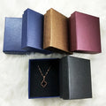Storage Custom Square Paper Drawer Jewelry Packaging Box with Recycled Materials