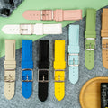Hot Selling Curved End 20mm Silicone Rubber Watch Band Diving Durable TPU Rubber Watch Strap for Swatsh Omeg Watch