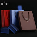 DOC Wholesale Custom Luxury Paper Bag Jewelry Gift Packaging Bags with Handle Recycle Paper Shopping Bag