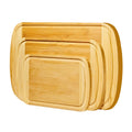 Durable Bamboo Cutting Board With Juice Groove for Gift Extra Large Organic Charcuteries Board Home Kitchen Wood Chopping Blocks