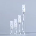 Devli DL-03131 Mini Flat Glass Perfume Spray Bottle Screen Printing Pump Sprayer 2ml-10ml Volumes OEM/ODM Service Sealing Type