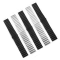 Custom 22mm Silver & Black Stainless Steel Watch Strap for  SKX007 Seamless Folding Buckle Diving Tool Watch Parts