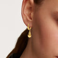 2022 New Arrival Creative 14k Gold Stainless Steel Earrings Jewelry Premium Teardrop Drop Earrings for Women Girls