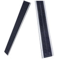 Black Color Aluminum Sides Roller Racks Sliding Tracks Roller Lanes
