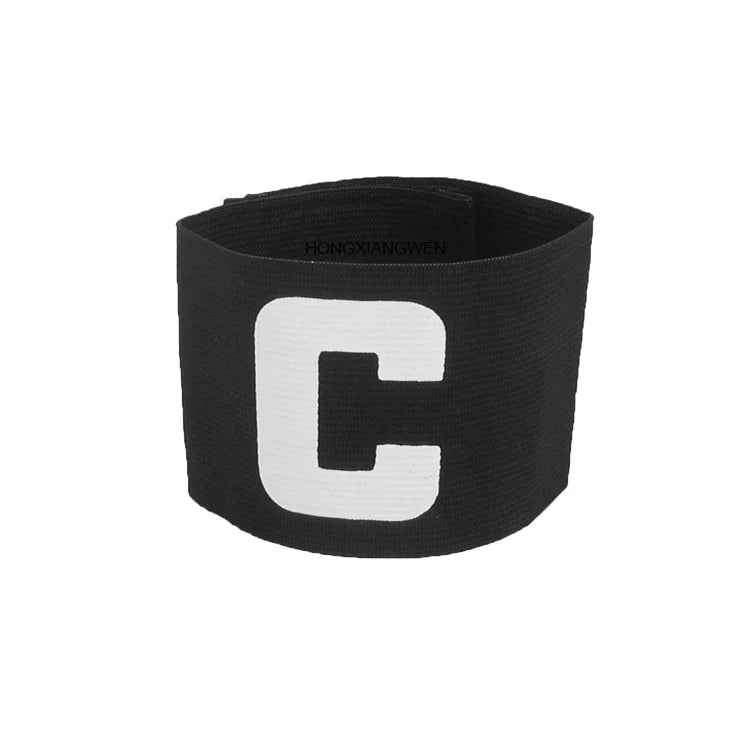 Wholesale Custom Adjustable C Printed Polyester Sport Soccer Elastic Armband with Custom Logo for All Sports