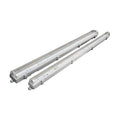LEZ 1200mm IP65 Modern LED Tri-proof ABS PC Light Housing Ceiling Light Components SMD 2825 5-Year Warranty Surface