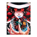 High Quality 30*40 cm Japanese Changing Flips Printing 3D Poster Lenticular Motion Anime Poster for Wall Decor