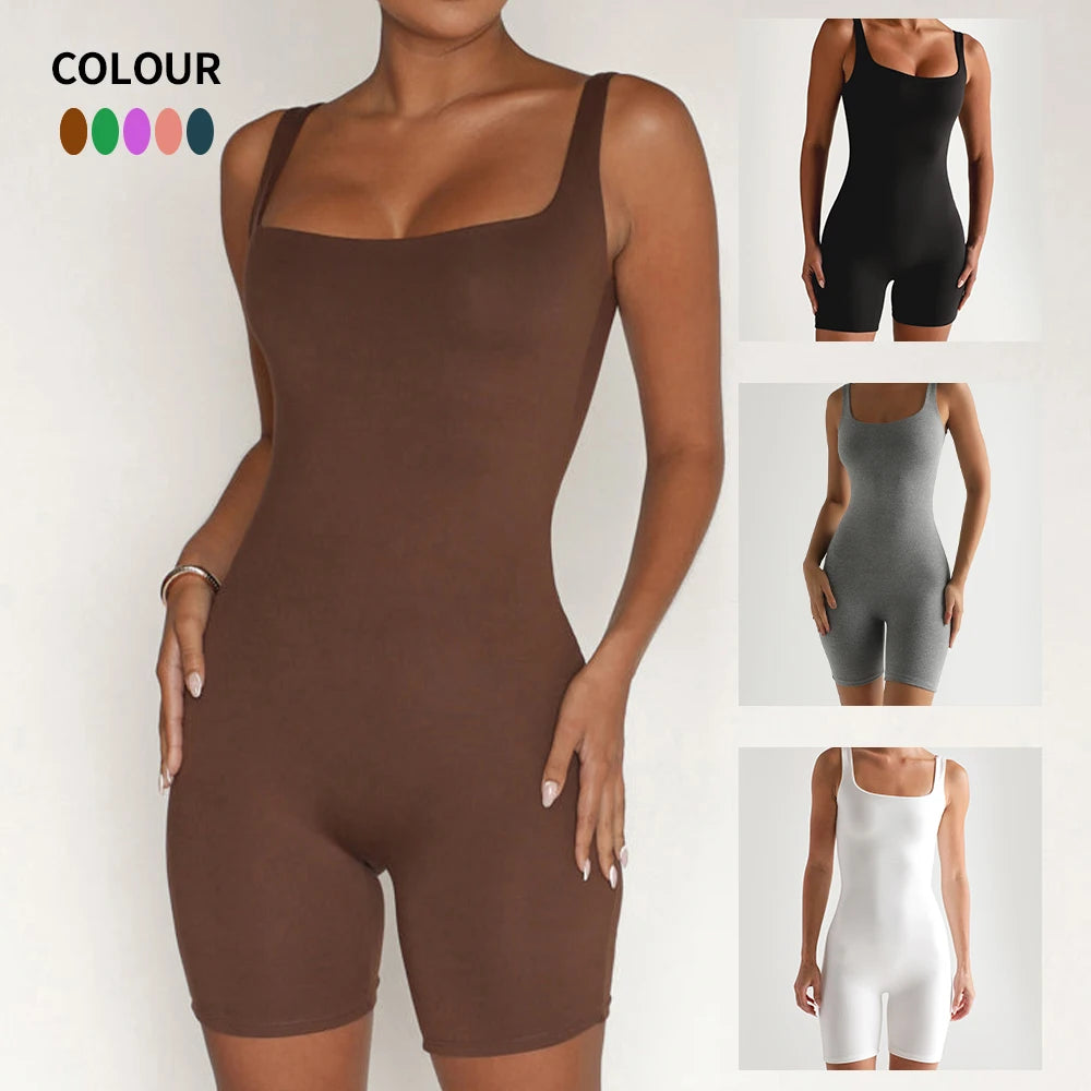 Custom Women Yoga Gym Fitness Sets Jumpsuits Workout Yoga Sportswear Womens Clothings Fitness Yoga Bodysuits
