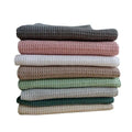 Homes Cotton Waffle Weave Kitchen Towel Soft Absorbent Multi Purpose Tea Towel 18x26Inch