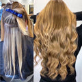 Double Drawn Flat Tip Raw Cuticle Remy Keratin Human Hair Extensions Ombre Virgin Hair Bundle Straight Raw Russian Raw Keratin