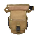 Tactical Gear Outdoor Sport Multifunctional Mens Drop Leg Bag Pouch Holster Tactical Waist Bag Hip Bag