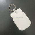 Double Sided Mason Jars Keychain Blank Sublimation Key Ring 2021 New Trends Product