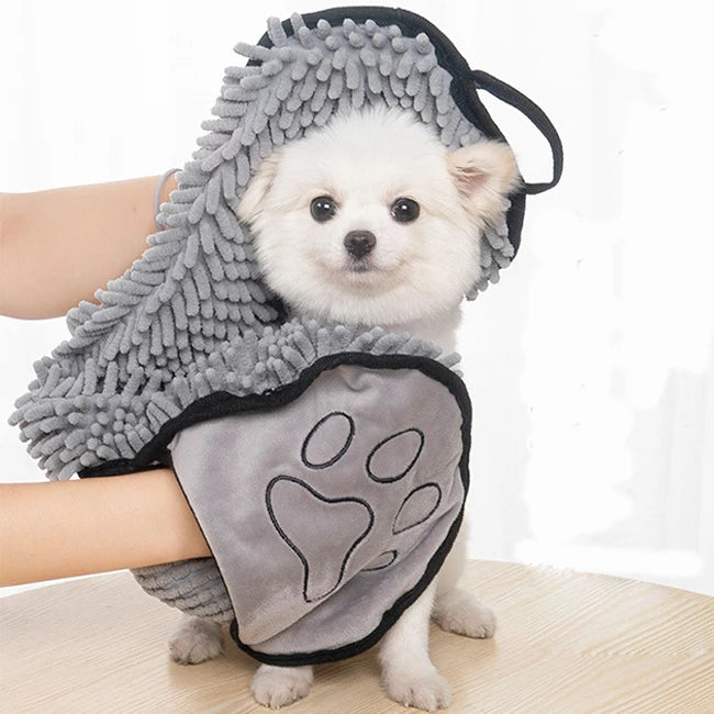 Wholesale Manufacturer Absorbent Bath Towels Large Quick-Drying Cat Pet Cleaning Supplies Dog Microfiber Towel