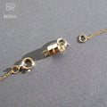 Custom 10K 14K 18K Gold Plated 925 Silver Magnetic Jewelry Clasp for Fine Bracelet Necklace Chain Making