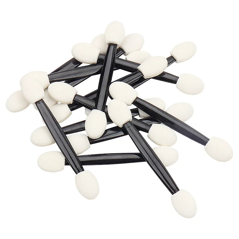 Wholesale Portable Eyeshadow Brush Double-Sided Latex Eye Shadow Brush Disposable Eyeshadow Brush
