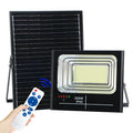 KCD Projecteur Motion Sensor IP67 White Security High Lumen Outdoor All Weather 100w LED Solar Panels Flood Lights