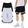 2024 Men's Casual Basketball Shorts Quick Dry Breathable Woven Street Fitness Pants New Leisure Sports Trend