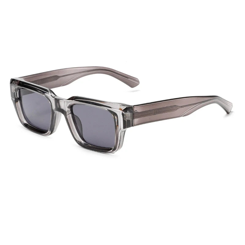 Vintage Custom Black Square Luxury Shades Men Top Brand Make Your Own Sun Glasses Retro Lens Uv400 Unisex Sunglasses