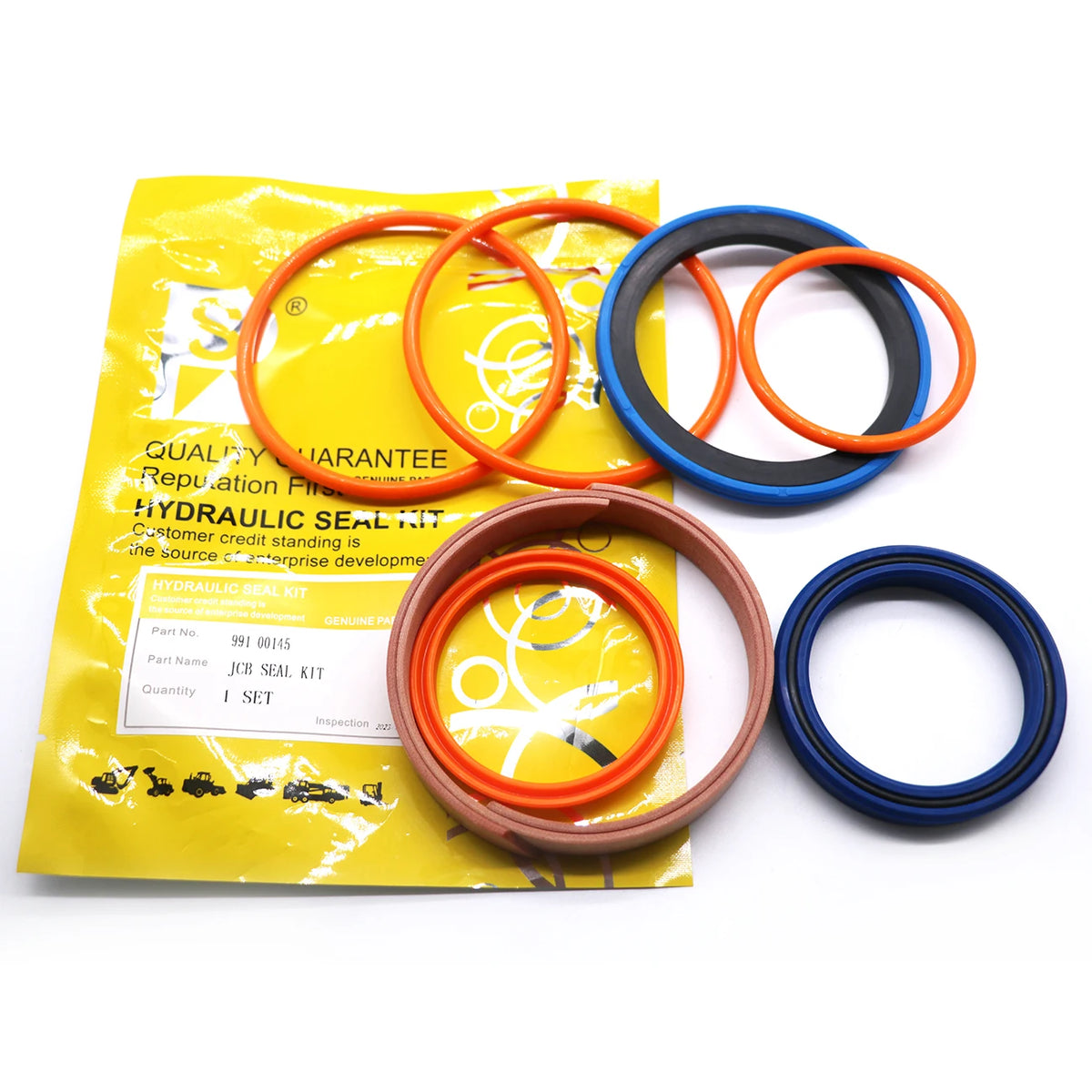 991-00145 99100145 Hydraulic Seal Kit Fits for JCB 3DX 3CX 4CX Backhoe Loader Excavator Cylinder Repair Parts