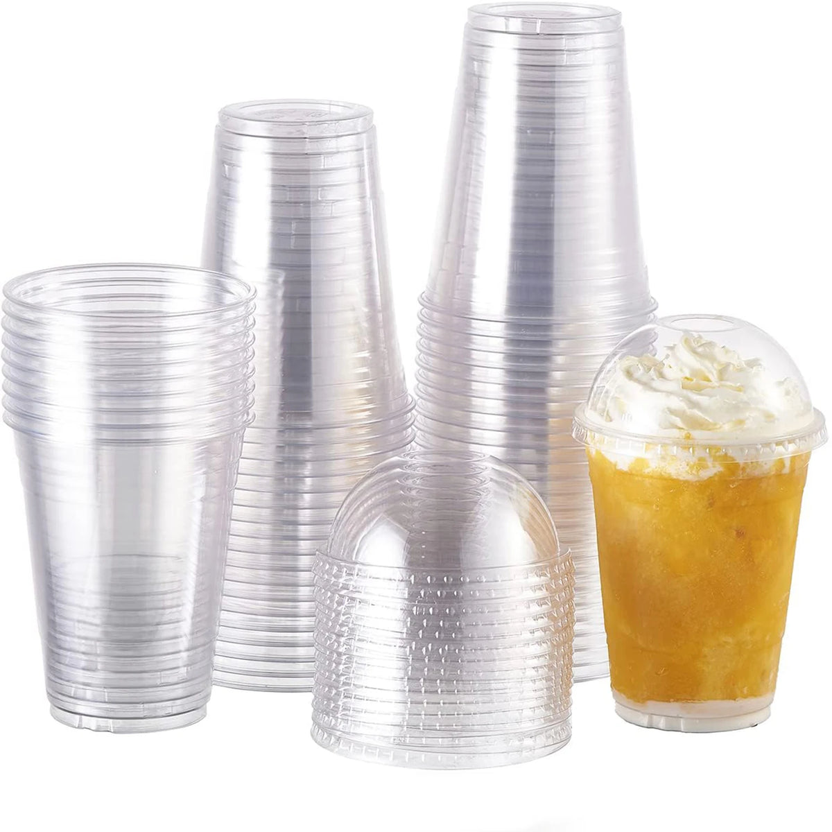 OEM/ODM Factory Free Samples Vasos Desechables 16 Onza Con Tapa togo Plastic Cup 16oz with Good Quality
