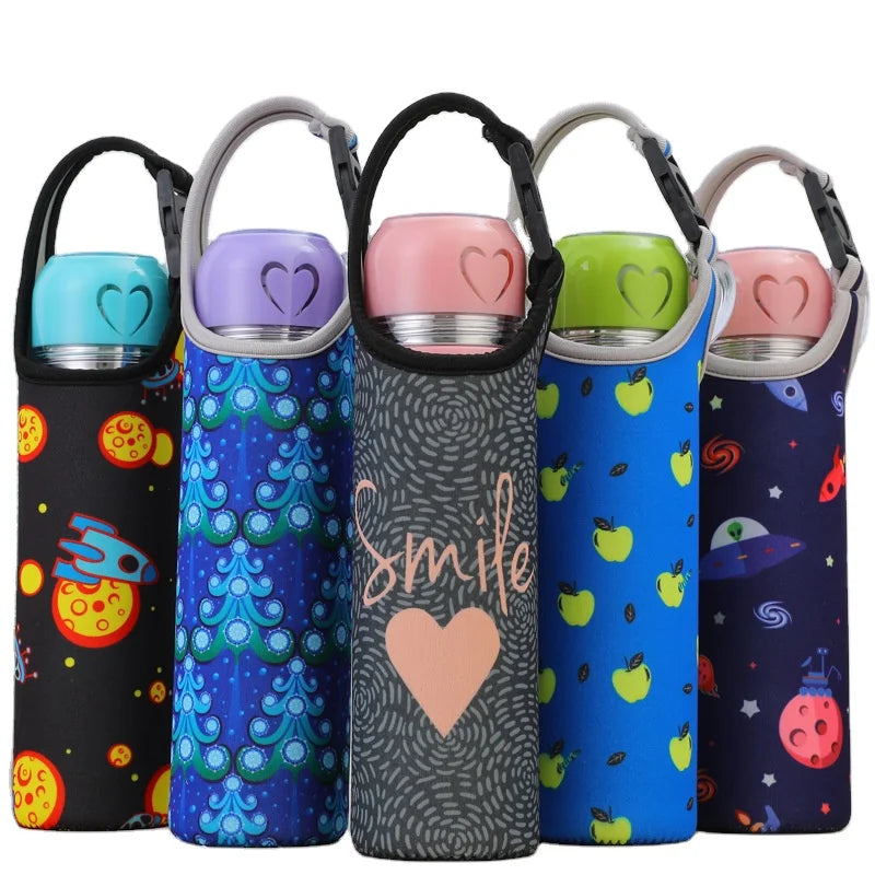 Wholesale Custom Creative Portable Water Cup Set Glass Set Environmental Protection Water Bottle Bag