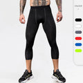High Quality Baselayer Custom Logo Polyester Running Basketball Fitness Training Underwear Leggings Compression Tights for Men