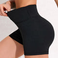 Wholesale High Waist Yoga Shorts Seamless Booty Scrunch Butt Lifting Workout Shorts for Women