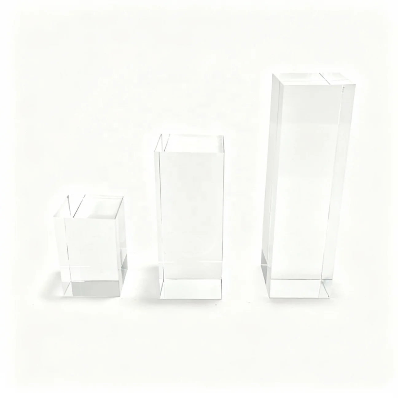 Customizable 3D Laser Engraved Animal Print Crystal Cube Trophies for Sports Awards Souvenirs & DIY Gift Decorations