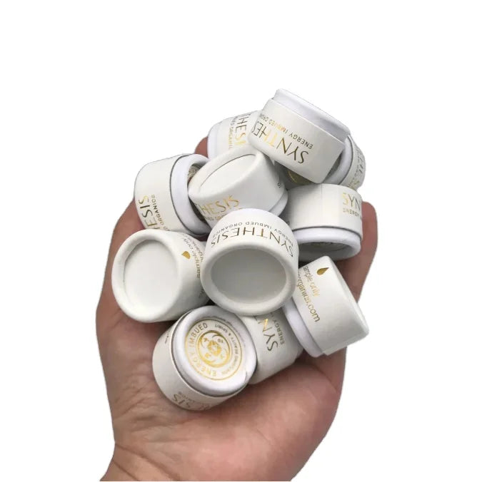 Eco Friendly Lip Balm Cylinder Box Hot Sale Deodorant Packaging Cream Kraft Cardboard Paper Tube Jar Wax Lined