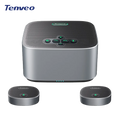 Wireless  Noise Reduction 12 Meter Voice Pickup 8x Microphone USB Audio Video Conference Speakerphone