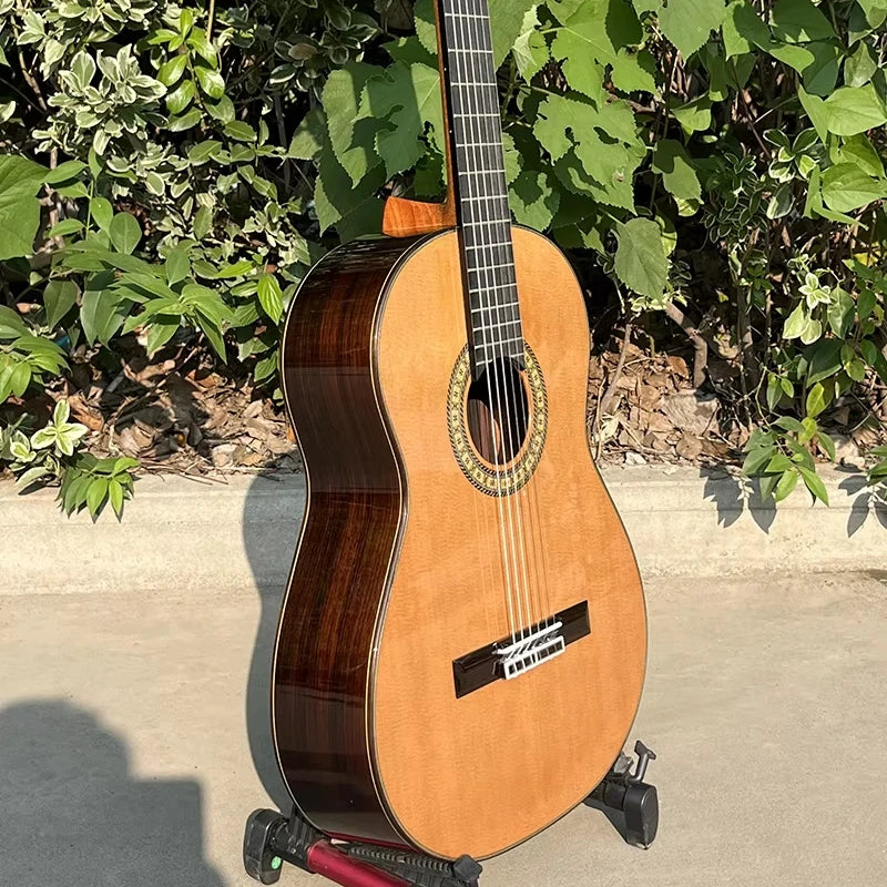 China Made Custom Aiersi Brand Professional All Solid Classical Guitars for Sale