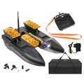 Double Motor 500M 2Body 3Hopper Fishing Bait Boat D05 Larger Waterproof Fish Finder Nest Boat with Lights