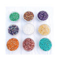 500G Bag Crystal Chips Natural Amethyst Chips Crystal Healing Tumbled Stones Gravels for Ornaments
