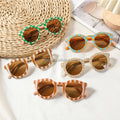 2025 New Design Trendy Round Girls Boys Toddler Baby Sunglasses UV400  Kids Decorative Outdoor Shading Eyewear