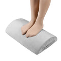 WJ-2038 Office Footrest Pillow Memory Foam Half Moon Shape Nursing Hotel Use Removable Washable Foot Cushion for Desk Support