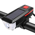 Bicycle Headlight LED Bike Super Bright Front Solar Energy Bike Light