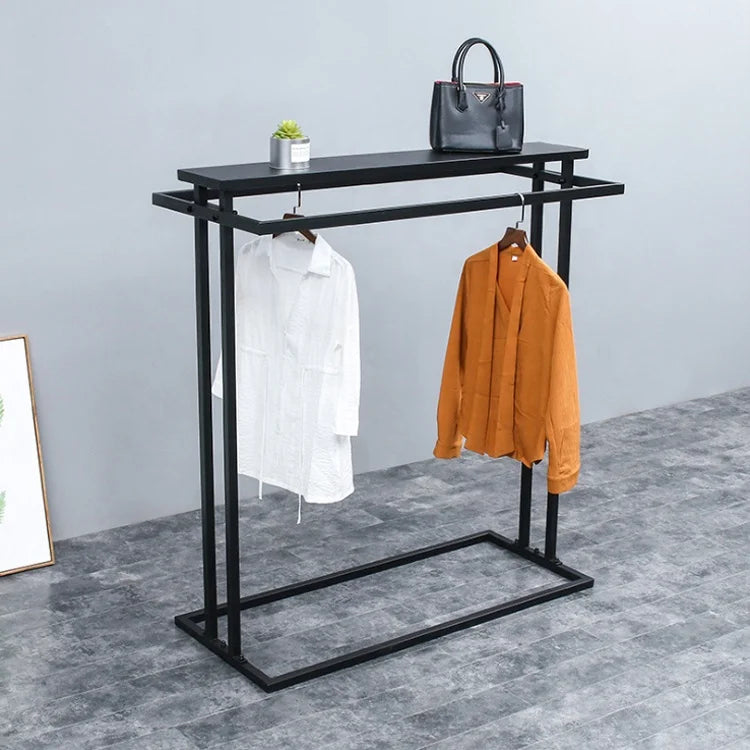 Menswear Garment Hanging Wall Rack Clothing Mens Clothes Shop Display Stand Furniture