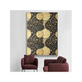 Luxury Gold Black Relief Canvas Home Living Room Decor Art Wall Hangings Poster Oil Painting on Canvas Posters and Prints Art