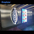 Custom Outdoor Waterproof Illuminated Led Pylon Signs Advertising Mall Pylon Signage